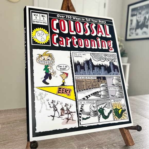 Colossal Cartooning Volume One Hardcover - Picture 1 of 16
